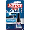 Loctite Super Attak 'Original' Adesivo Universale Istantaneo. Ideale Per Incollare Ceramica, Legno, Metallo, Pelle, Cuoio, Gomma, Carta E Plastica.