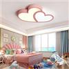 AUCF Lampada Da Soffitto LED Con Telecomando Plafoniera Dimmerabile Creative Love Soffitto Camera Letto Per Bambini Boy Girl Camera Letto Lamp Illuminazione Corridoio Soggiorno Decorazione Romantica Luce