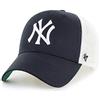 47 Brand MLB New York Yankees Branson cap B-BRANS17CTP-BK, Unisex cap with a Visor, Black