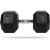 GymBeam Manubrio Esagonale da Palestra, Diversi Pesi, Realizzato in Acciaio e Ferro di Alta Qualità, Superficie in Gomma, Ideale per Allenamento di Forza, Crossfit e HIIT (10 kg)