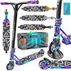 KESSER® monopattino acrobatico GT-Limit 360° sterzo divertente acrobatico con supporto ABEC 9 cuscinetti a sfera, ruote in PU da 110 mm, Scooter