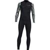 rockible Muta da Sub da Uomo Muta da Sub per Tutto Il Corpo Maniche Lunghe Zip Frontal Scuba Snorkeling E Altri Sport Acquatici Tuta da Bagno, M