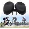 Aohuada Sella per bicicletta, ammortizzante, ergonomico, extra largo, per montagne, ricambio universale, protegge la pelle da sfregamenti di lunga durata