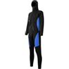 LOVIVER Muta da Uomo Tuta Muta Muta Comoda in Neoprene da 5 mm Muta da Sub per Il Surf Nuoto Snorkeling, m