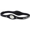 Power Balance Bracciale di silicone, Nero/Bianco, medium