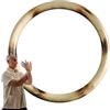 Generico Anello in Rattan Agata Indonesiana - Legno 2.2cm | Cerchio Allenamento Wing Chun per Polso | Forniture Marziali | Attrezzatura Kung Fu Donne Palestra Interna