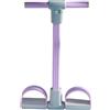 Generico Aggiornamento Fasce Elastiche Di Resistenza Fitness A 6 Tubi Con Maniglie, Corda Di Resistenza Con Display LED, Multifunzio Fascia Elastica Pedale Per Caviglia, Attrezzatura Fitness