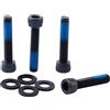 SM SunniMix Set di 4 Viti in Acciaio per Adattatore per Montaggio Pinza Freno a Disco Bici MTB, M6 x 30mm