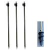 Carson TRE PICCHETTI PER NASSA PESCA ROD POD ALLARMI ACUSTICI PALETTI CARPFISHING