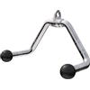 GORILLA SPORTS® Barra Lat Machine - 30 cm, Carico Max 200 kg, Giunto Girevole - Maniglie Lat Machine, Barra Bicipiti, Tricipiti, Angles 90 Grip, Impugnature Palestra, Accessori