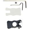 Gettimore Arrow Rest per arco ricurvo - Riser magnetico con design regolabile, per uso destro o sinistro, struttura in alluminio (nero)