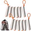 FMTYAOIU Confezione da 2 barre elastiche Krossband, 2 m, corda elastica per salto in alto, attrezzatura per allenamento con salto in alto, barra pieghevole per ginnastica, accessori per salto su pista