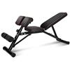 SogesPower, panca pieghevole multifunzione con manubri in altezza regolabile e inclinabile, ideale per la casa, allenamento di forza e fitness, SP-PSBB004