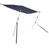 vidaXL Estensione Tendalino a T Blu 170x170x(113-182,5) cm