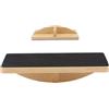 BommFu Balance Board Portatile Antiscivolo In Legno - Per Rafforzare Il Core A Casa E In Palestra