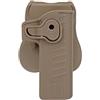Peminkoo Fondina tattica per pistola per mano destra per serie S.TI 2011 Hi-C.apa T.okyo M.arui WE K.WA K.JW C.olt 1911 Custodia per pistola softair da caccia (Khaki)