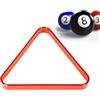 Generic Supporto per Palline da Biliardo, Standard per Sport Americani, da 57 mm, per Hobby, casa, Club, Sala, Sala Giochi, Bar, insegnamento, Allenamento, Partite quotidiane
