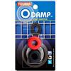 Tourna Black/Red, Vib-0 Accessori Tennis, Nero/Rosso