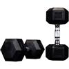 IONFITNESS Manubri Esagonali 12,5 Kg ION fitness (paio)