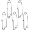 Kalttoy 5 pz/pacco lungo linea clip in acciaio inox Snap girevole palangari ramo gancio connettori pesca tonno