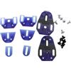 alltoo Pedale per bici da strada, con stecca a 3 fori, fibbia 5/6 gradi, per Speedplay Zero Pave/Ultra Light Action X1, X2, X5 (tacchetto + guarnizione angolare)