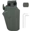 ACEXIER Fondina per Pistola Tattica per CZ 75 P-O1 9MM / P01 / SP01 / CZ 97 / Jericho 941 FS Compact Fondina per Fondina a tiraggio rapido (Green)