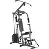 TecTake 800546 Macchina multistazione | Modulo butterfly | Estensore per gambe | Sbarra lat machine - modelli differenti (Typ 1 | No. 402756)