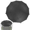 BIWKONI Copertura Ombreggiante Superiore del Trampolino, Rete di Protezione Solare del Trampolino, Isolamento Esterno Telo Ombreggiante Traspirante UV E Anti Foglie,16ft 12poles