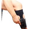 Gexgune Fondina caviglia per trasporto nascosto 1PC custodia imbottita per pistola traspirante regolabile per gamba con custodia caricatore per G1ock 27,42,43.