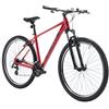 ATTABO Bicicletta da Uomo ALPE 1.0 Mountain Bike con Telaio in Alluminio Manubrio ergonomico da 19 Bici Uomo con Ruote da 29 Sella Regolabile Deragliatore a 21 velocità Colore Rosso