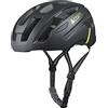 Cairn Prism II Casco, Unisex-Adult, 103 Mat Black Yellow, M (55/58)