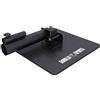 GORILLA SPORTS® T Bar Row Piattaforma - per Barre da 30mm / 50mm, Girevole a 360°, Acciaio, Nero - Barra a T, Landmine, Supporto per Bilanciere, Esercizi alla Schiena, Sollevamento, Fitness, Palestra