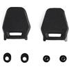 Yhenlovtt Tallone di ricambio per scarpe da ciclismo RC900 RC901 RC902 RC903, per scarpe da ciclismo in plastica resistente, accessorio per scarpe da bicicletta, nero, 8 x 5 x 1,5 cm (B-RC902/903 S)
