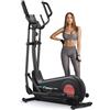 MERACH Cyclette Ellittica per Casa con Lunghezza Passo di 47cm, Ellittiche Ultra Silenzioso Resistenza Magnetica 8 Livelli, Allenamento di Resistenza Efficace, App Proprietaria, Carico Fino a 180kg