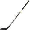 MUWO Mazza da hockey su ghiaccio per bambini, adolescenti, adulti in legno di betulla per principianti ed esperti, nelle lunghezze 128, 148 e 166 cm, nero (giallo, bambini 128 cm)