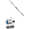 Generico Trabucco kit pesca surfcasting canna trabucco andromeda 3,90 mt + mulinello shizuka sk 7000