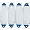 art pesca Kit 4 PARABORDI Varie Misure F0 F1 F2 F3 MAJONI per Barca E GOMMONE Nautica IMBARCAZIONI (12x45)