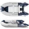 NOARD Gommone Gonfiabile | Fondo in Alluminio | 3,80 m | Montaggio Veloce | Adatto per gli Sport Acquatici | Leggero e Facile da Trasportare