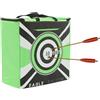 RUETERY Disco per tiro con l'arco su entrambi i lati con 2 motivi bersaglio, freccia per arco, balestra fino a 60 lbs, outdoor, 40 x 40 cm