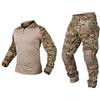 AVLUZ Abbigliamento tattico Combattimento Bdu Camouflage Uomo Uniforme, G3 Airsoft Military Set, Giacca Camicia & Pantaloni Tuta (CP, L)