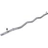 GORILLA SPORTS® Bilanciere Curvo EZ - 120cm, Ø30mm, Acciaio Cromato, Collari a Molla, Antiscivolo, Max 180kg - Barra Curl per Bicipiti, Tricipiti, Allenamento, Sollevamento Pesi, Palestra, Fitness