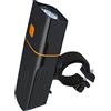 Parliky Luce per Bicicletta per Ciclismo Notturno LED 3 modalità di Illuminazione IPX5 Ricaricabile USB 2400mah Nero in Silicone e PC