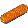 KEALLANS Riflettore della Bicicletta Riflettore del Tubo di Sicurezza Riflettente ABS per Scooter Elettrico Mi 1S Pro M365, Avviso di Notte Tubo