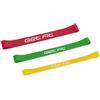 HIGH POWER Latex Band Loop Set GetFit GFN232-CB - 3 Fasce per Allenamento, 3 Livelli di Resistenza, Allenamento a casa