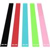 GORILLA SPORTS® Bande Elastiche - 5 Livelli di Resistenza e 2 Lunghezze 120 cm / 200 cm, Spessore 0,25 mm - 0,65 mm, in Lattice - Fasce Resistenza, Fasce Elastiche, Bande Fitness