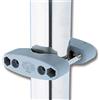 PARACHINISHOP Morsetto Kit Attacco Porta PARABORDI 25 MM Accessori Barca Nautica