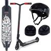 WeLLIFE Monopattini Freestyle Viper RGX Con Casco Protettivo Monopattino Freestyle Professionale, Manubrio HIC System Ruote 110mm e Cerchi in Alluminio, Cuscinetti Abec9, Ideale per Adulti e Ragazzi