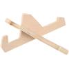 HONITANO Supporto da Pavimento per Skateboard e Snowboard in Legno Solido Installazione Facile e Supporto Stabile per Negozio e Atleti