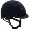 Equestro Cap unisex logo a rilievo Navy SIZE M (55-57 CM)