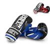 GREEN HILL Comet, Guanti da Boxe Guantoni da Sparring Pugilato Unisex - Adulto (Nero/Rosso, 10 oz)